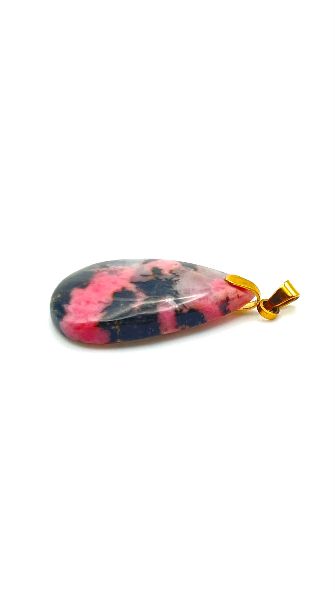 Amavia Rhodonite Teardrop Pendant