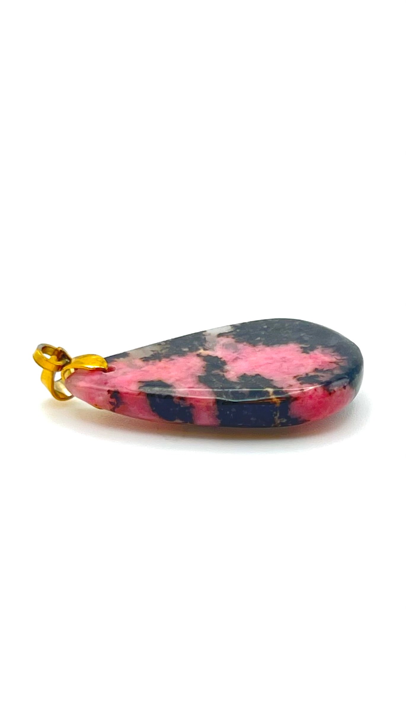 Amavia Rhodonite Teardrop Pendant