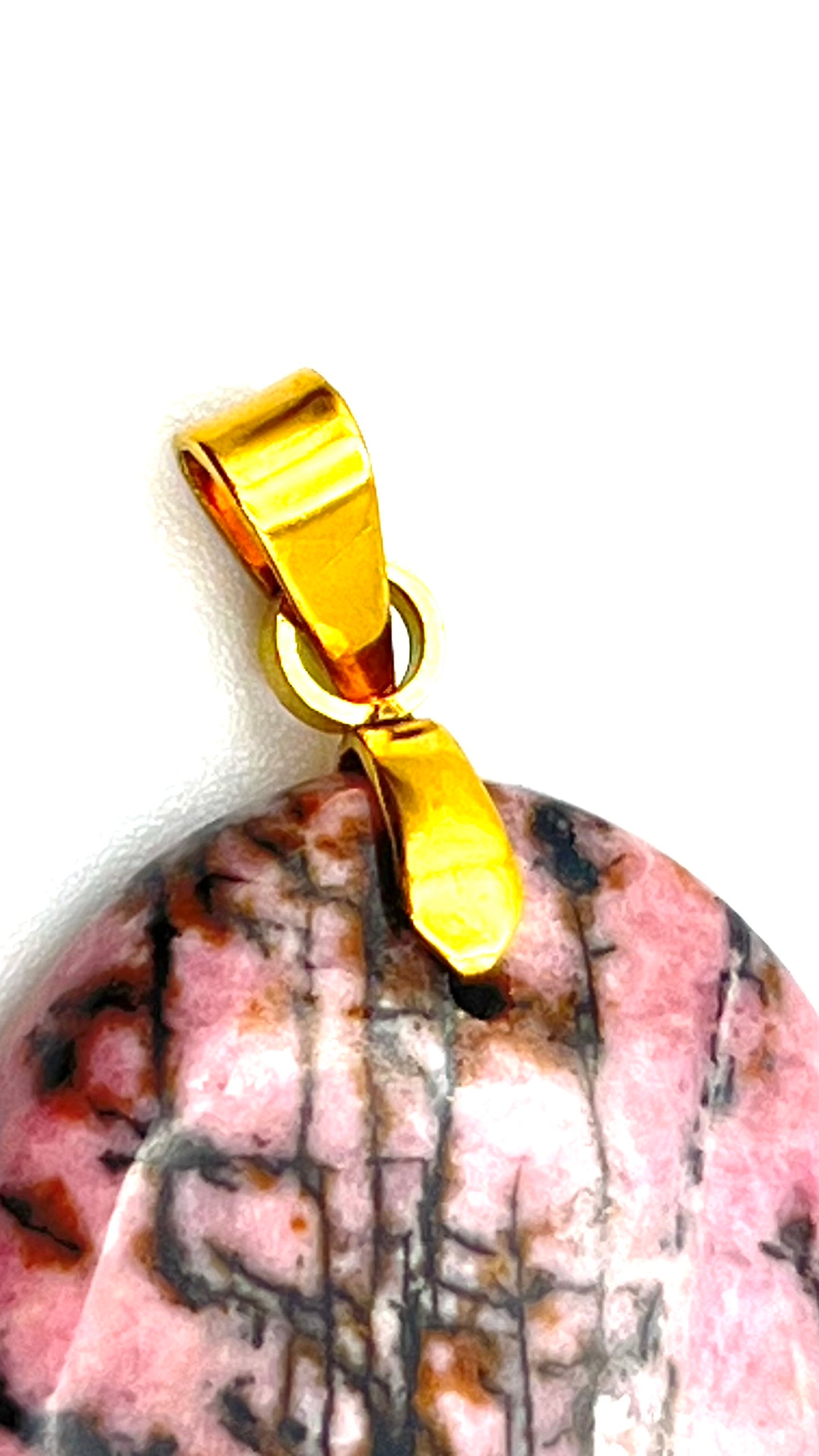 Amavia Rhodonite Oval Pendant