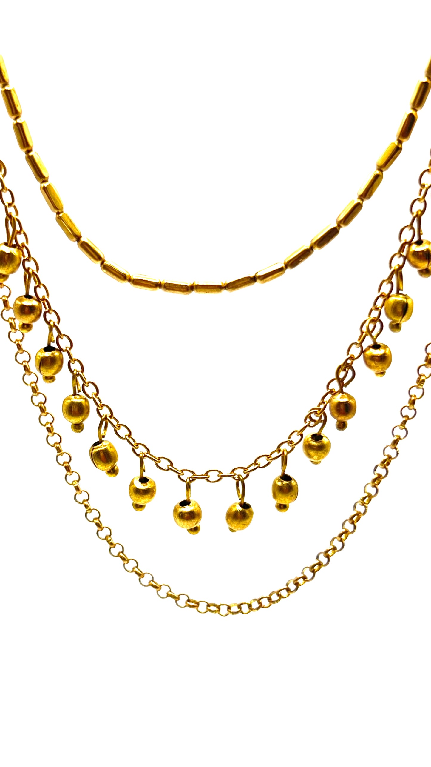 Row Brass Beauty Necklace