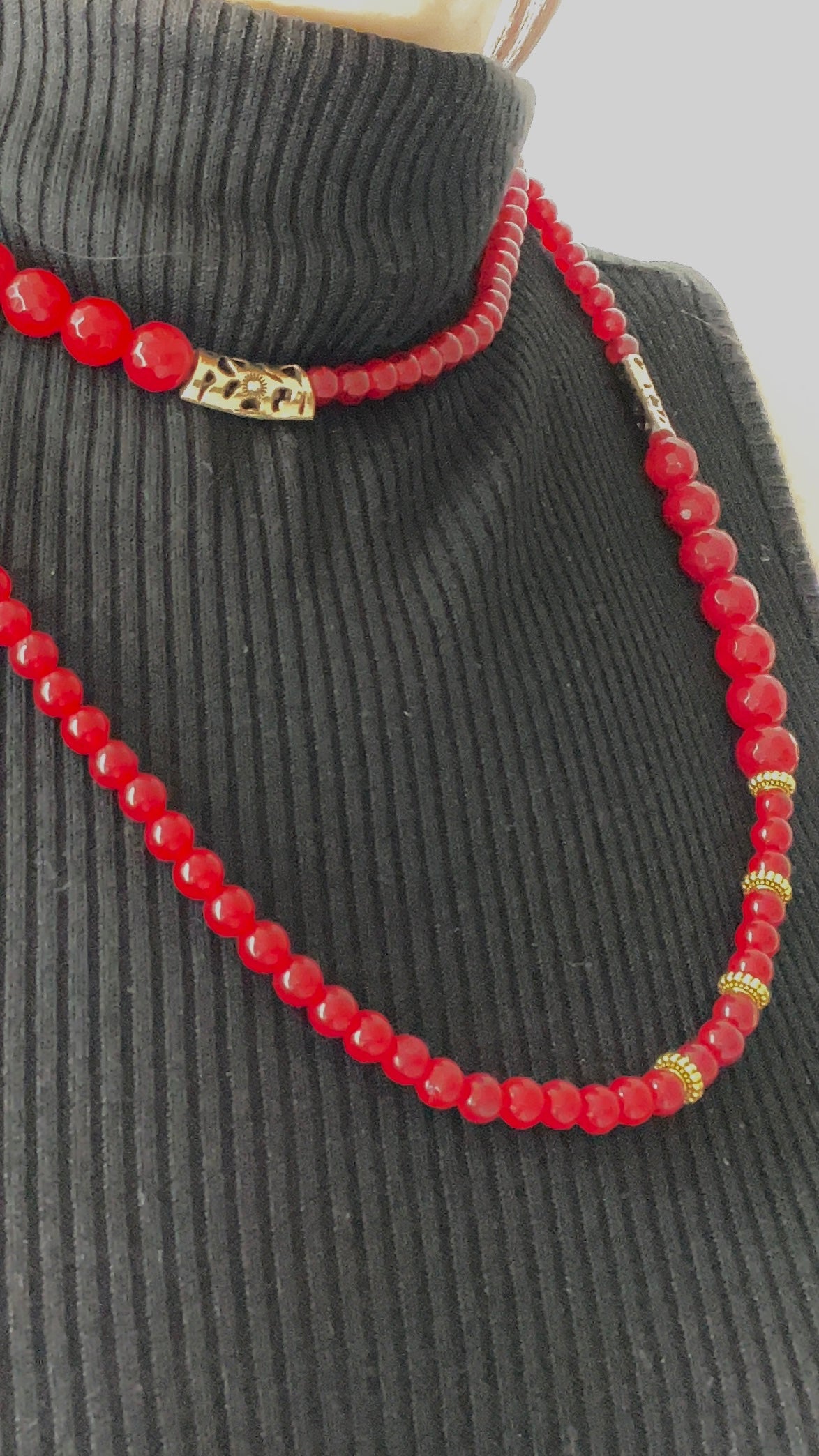 Fiery Agate Necklace