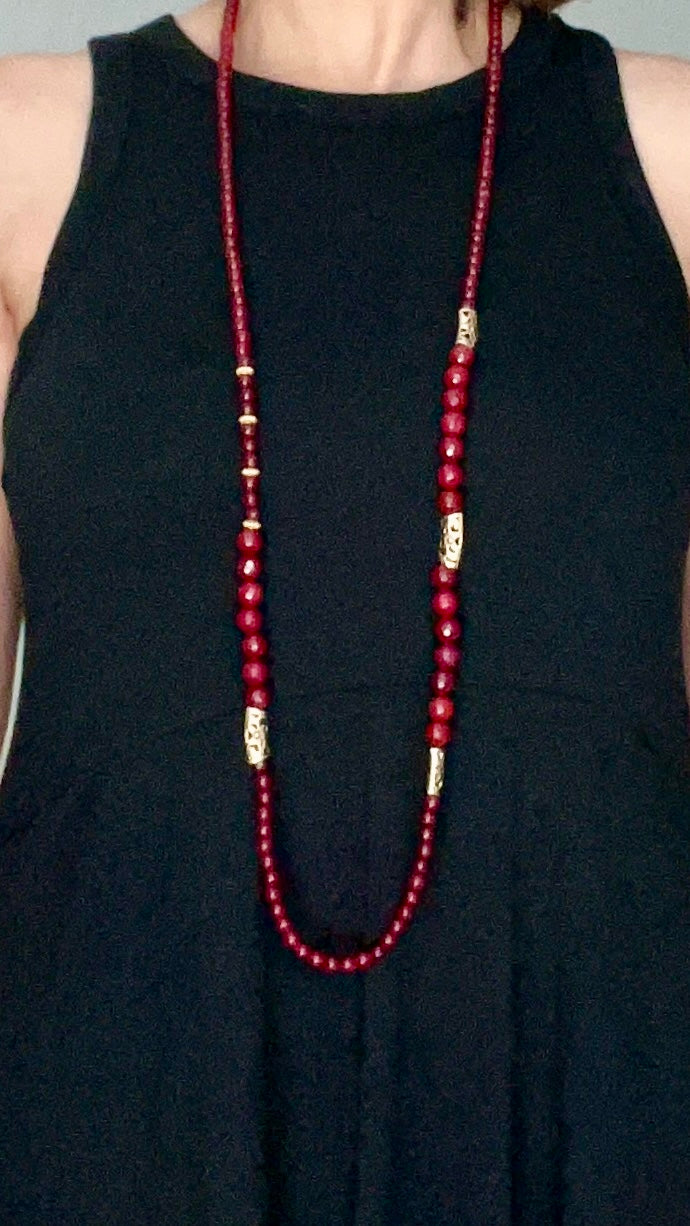 Fiery Agate Necklace