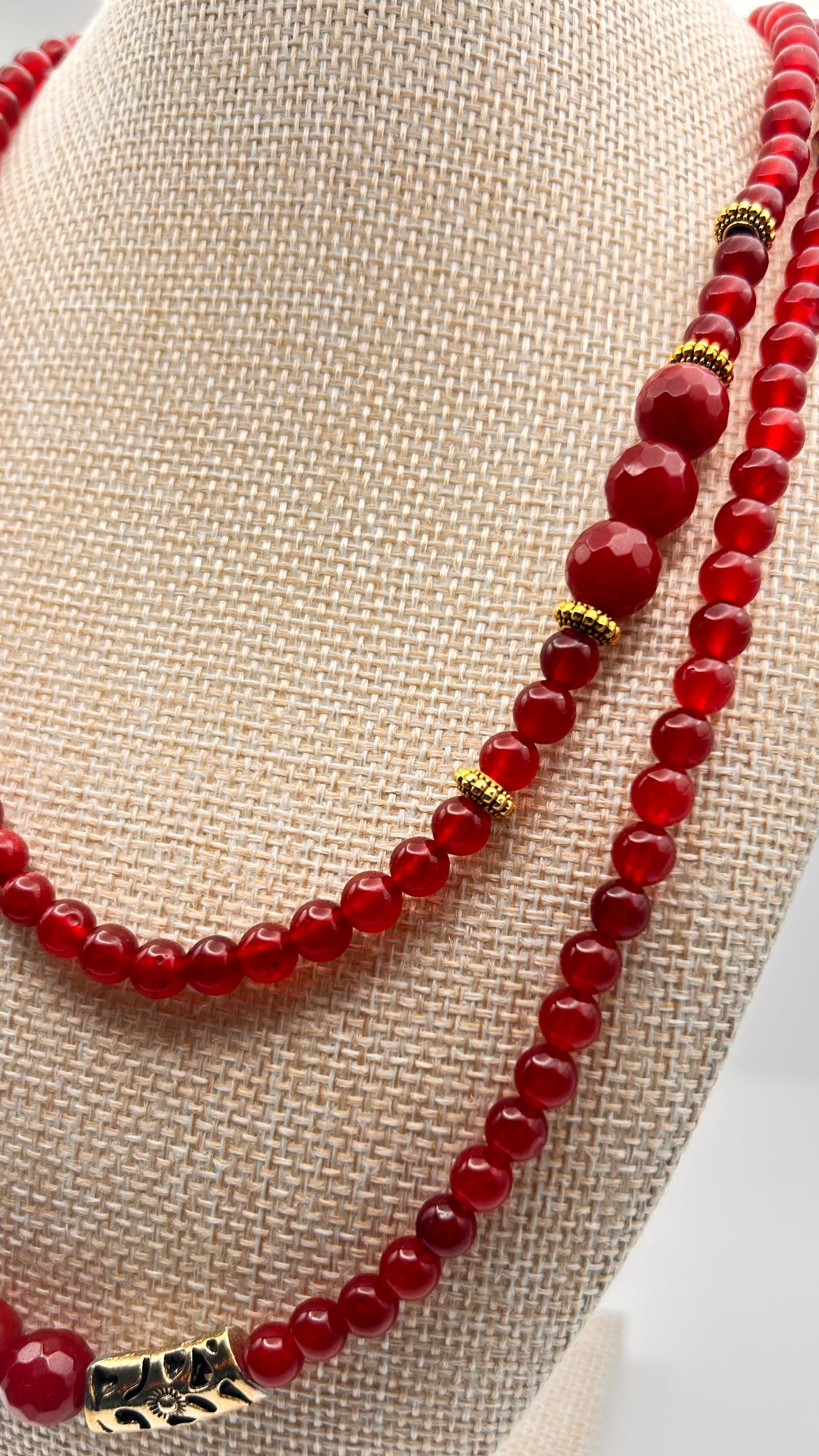 Fiery Agate Necklace