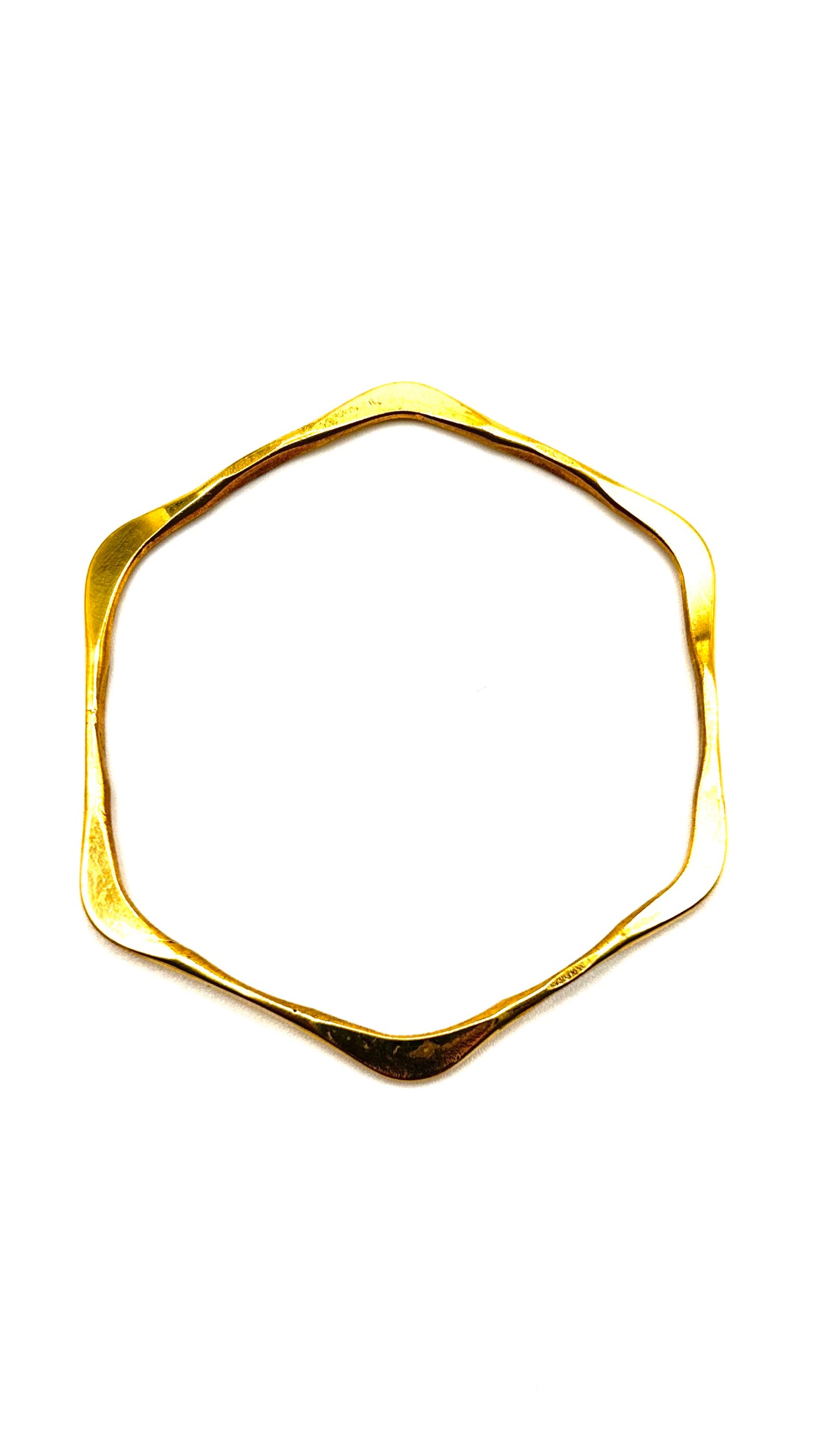 Golden Edge Bangles