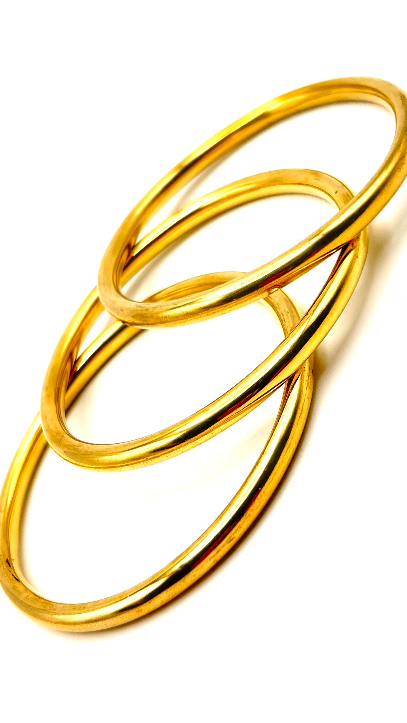 Golden Edge Bangles