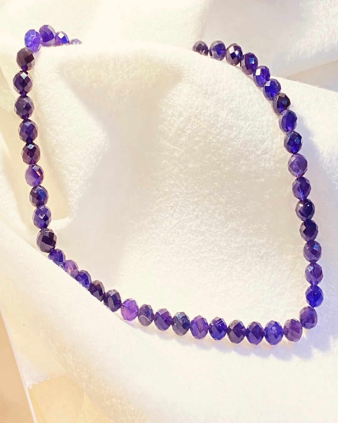 Violet Radiance – Brazilian Amethyst Necklace