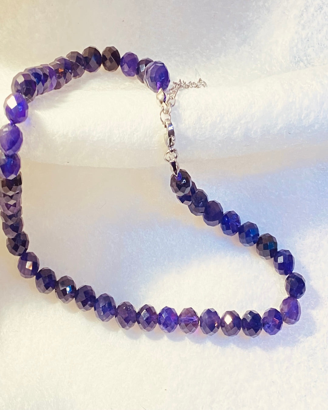 Violet Radiance – Brazilian Amethyst Necklace