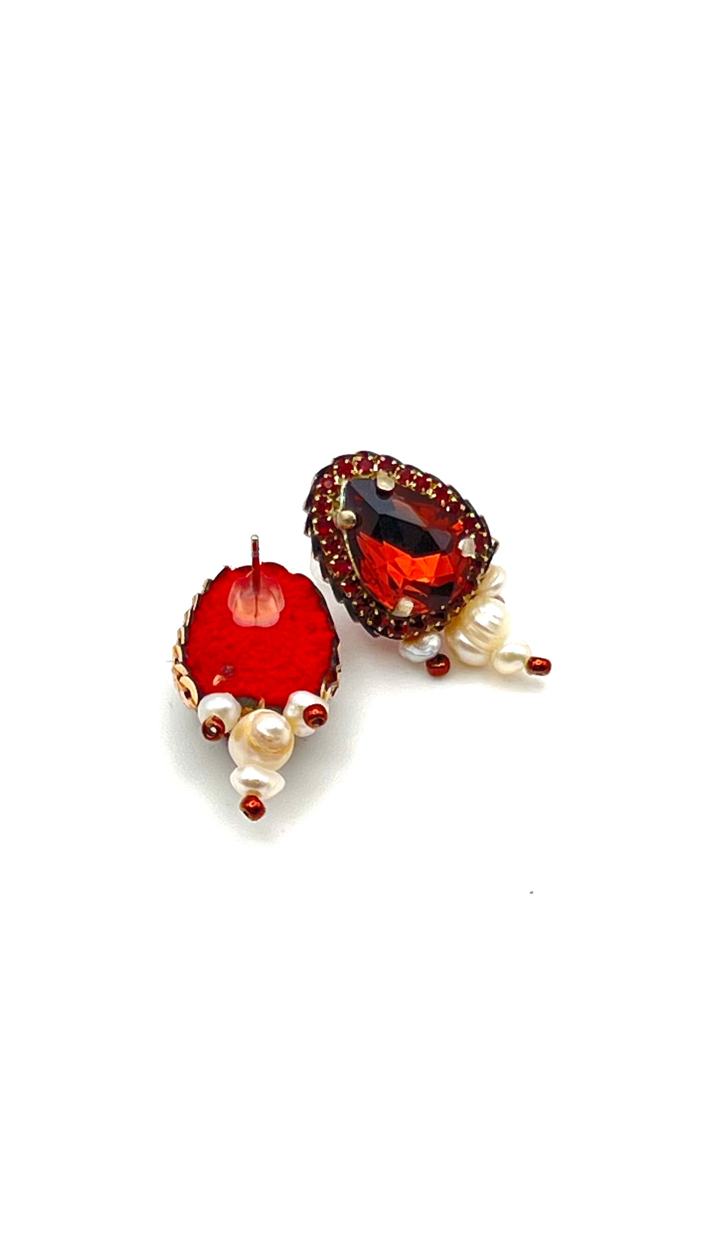 Rose Bronze Glow Earrings