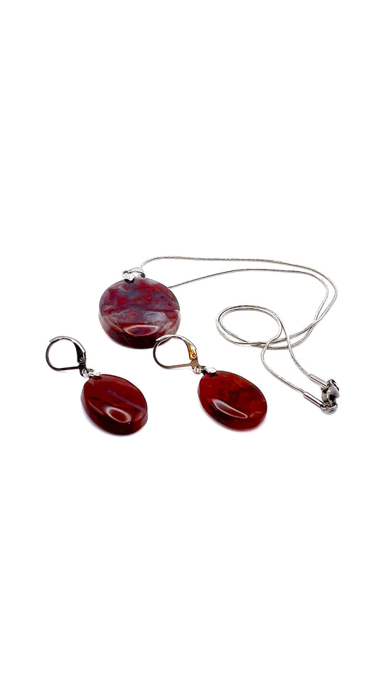 Nature's Depth- Dendritic Agate set