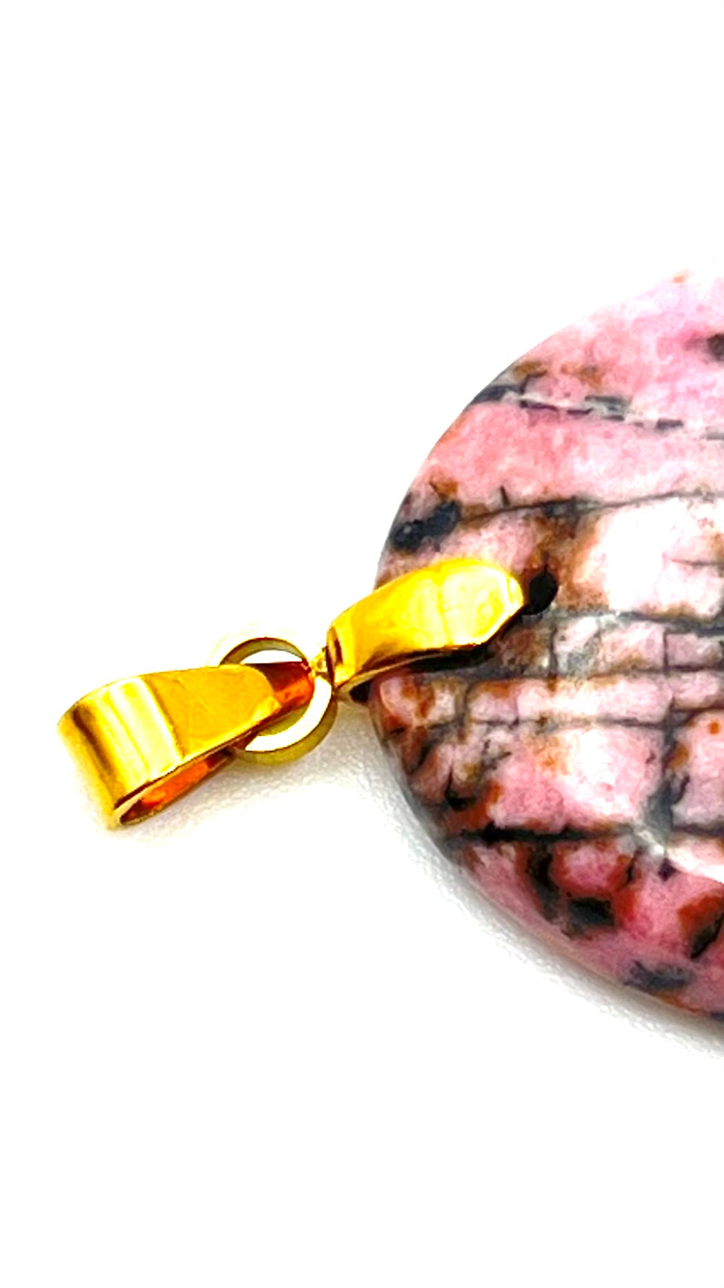 Amavia Rhodonite Oval Pendant