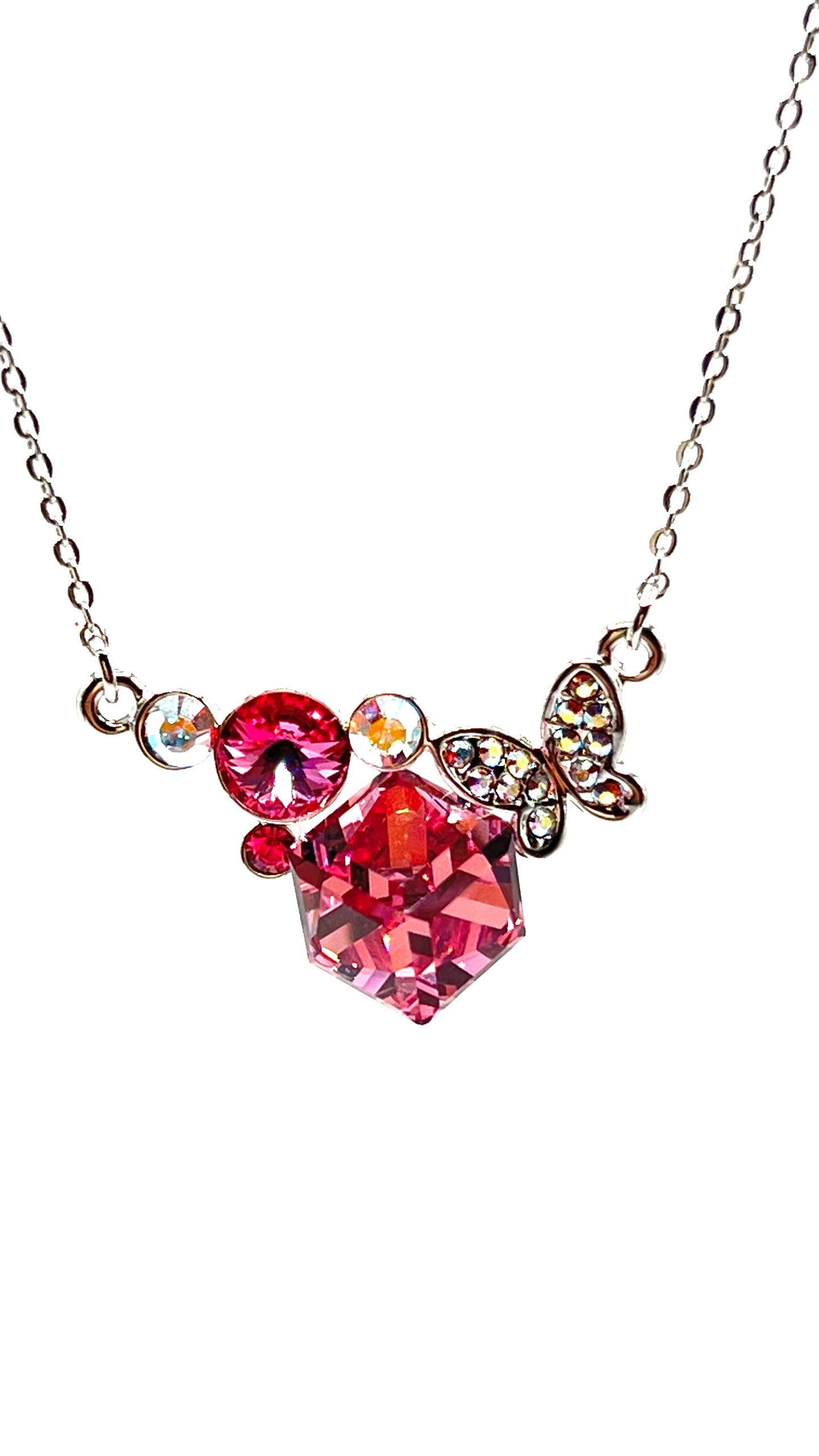 Butterfly Geometry Necklace