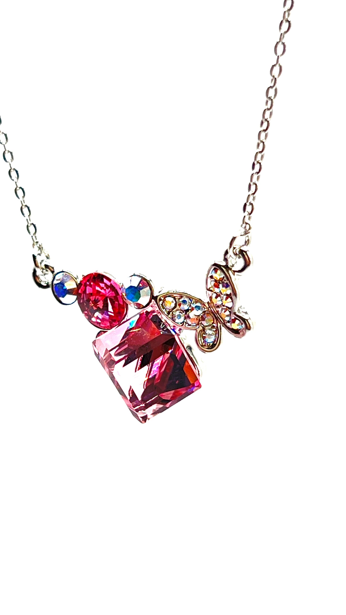 Butterfly Geometry Necklace