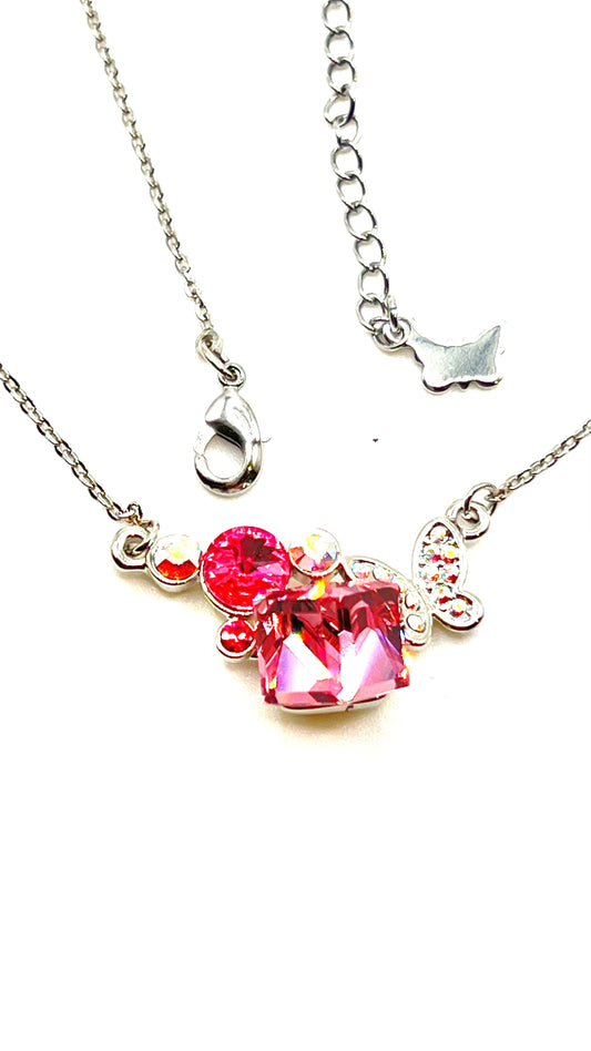 Butterfly Geometry Necklace