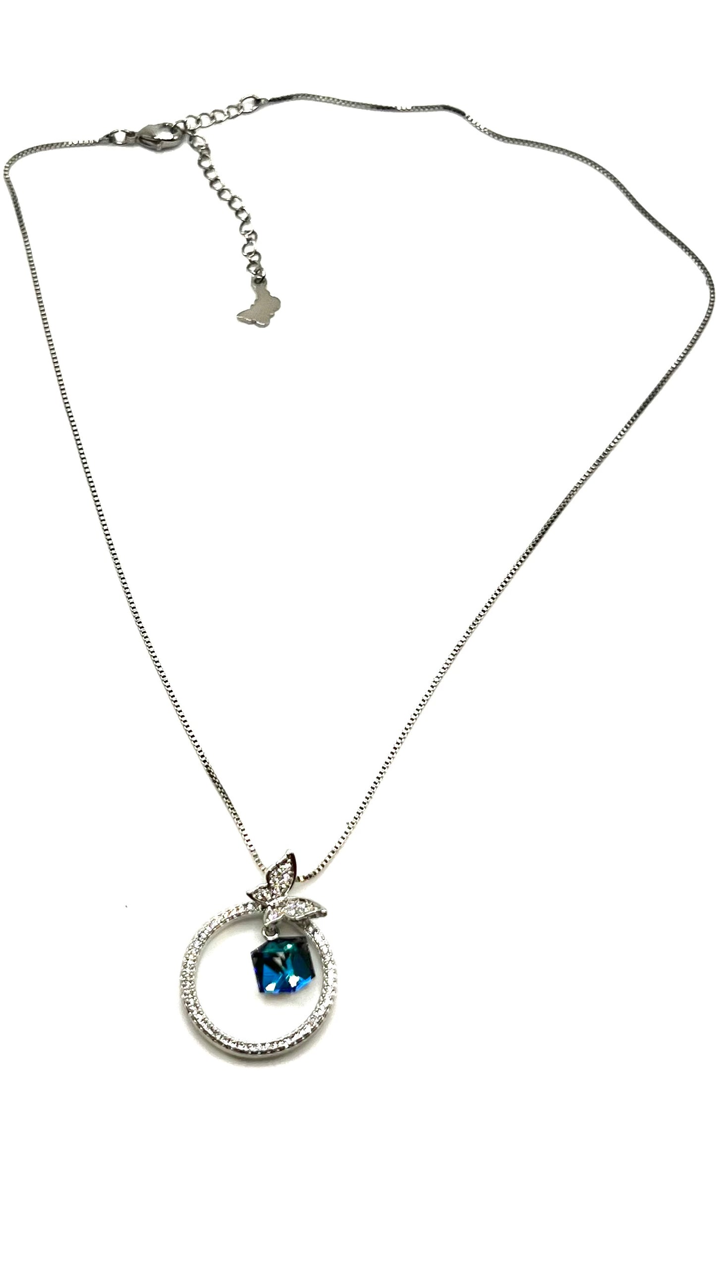Butterfly Geometry - Whitin The Ring Necklace
