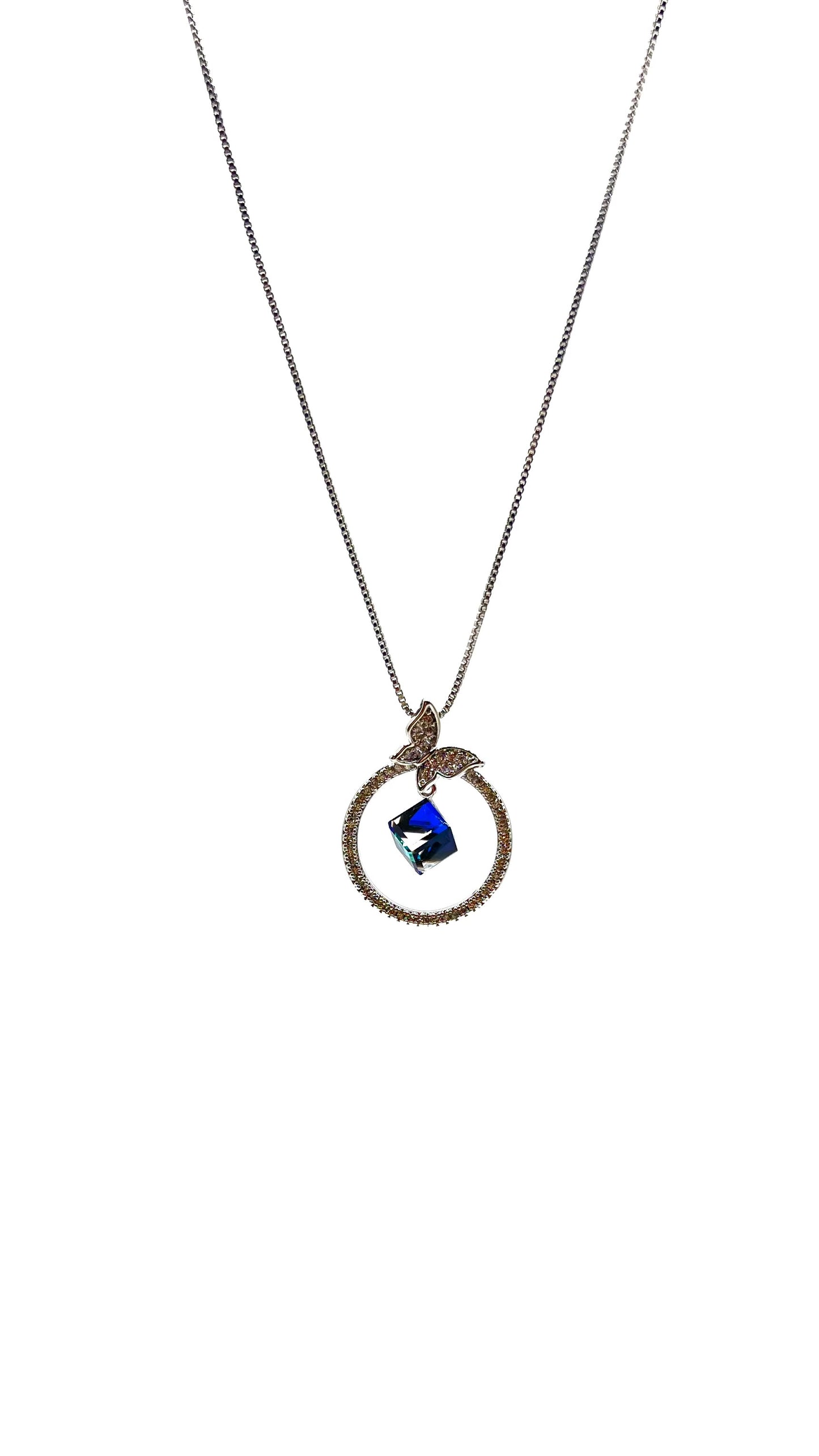Butterfly Geometry - Whitin The Ring Necklace