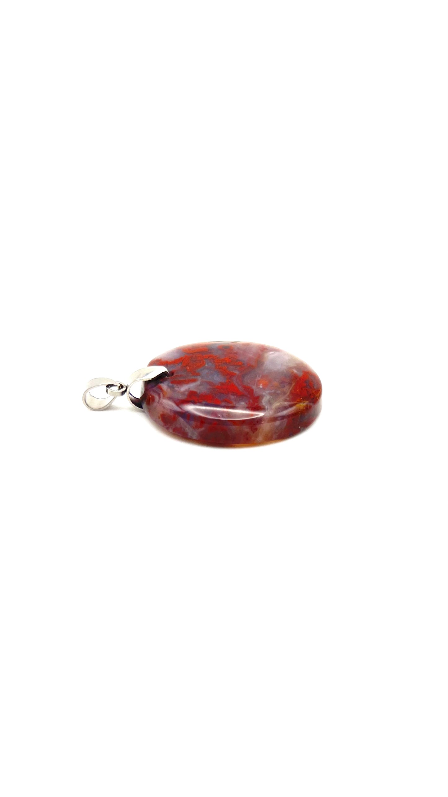 Nature's depth- Dendritic Agate Pendant