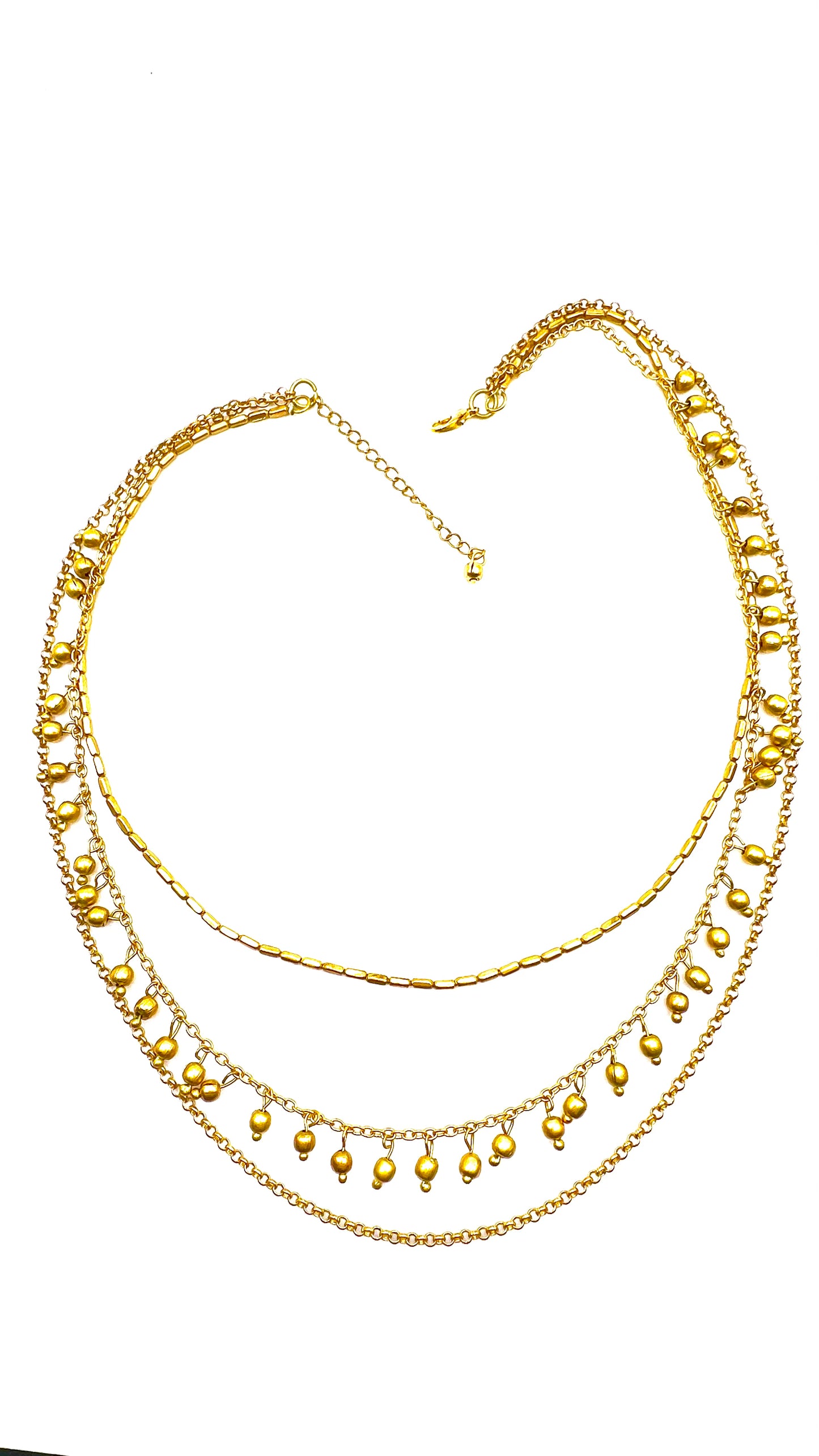 Row Brass Beauty Necklace