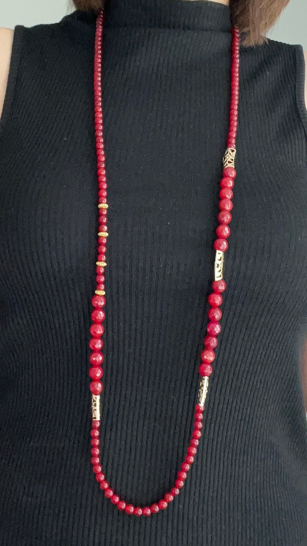 Fiery Agate Necklace