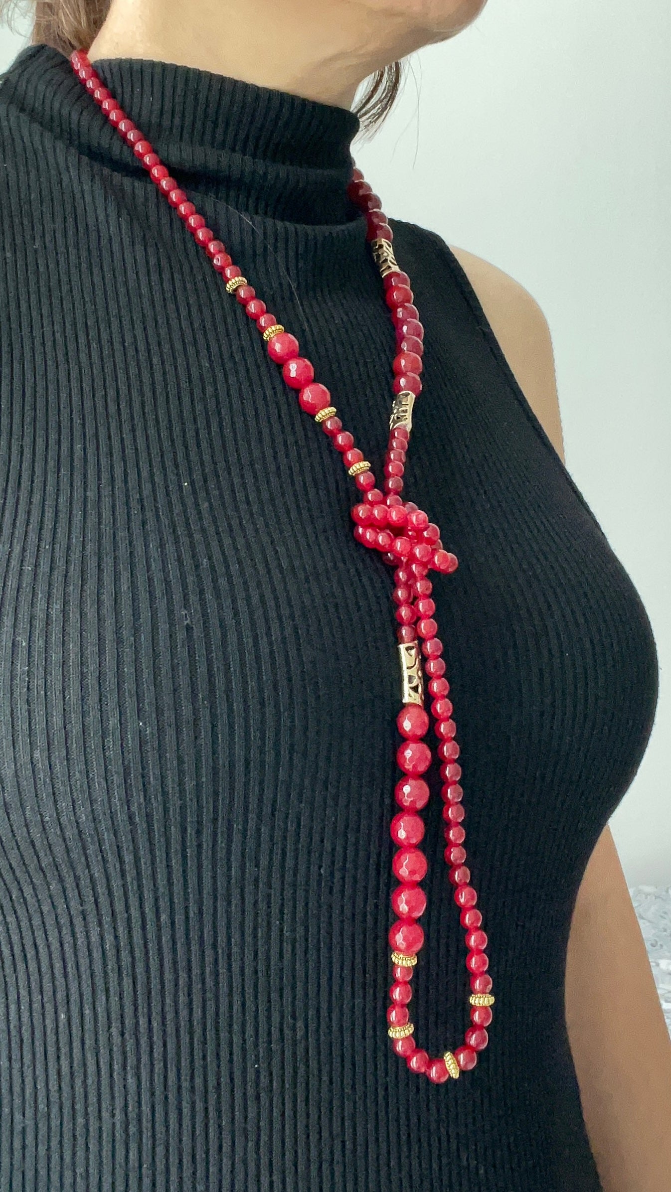 Fiery Agate Necklace