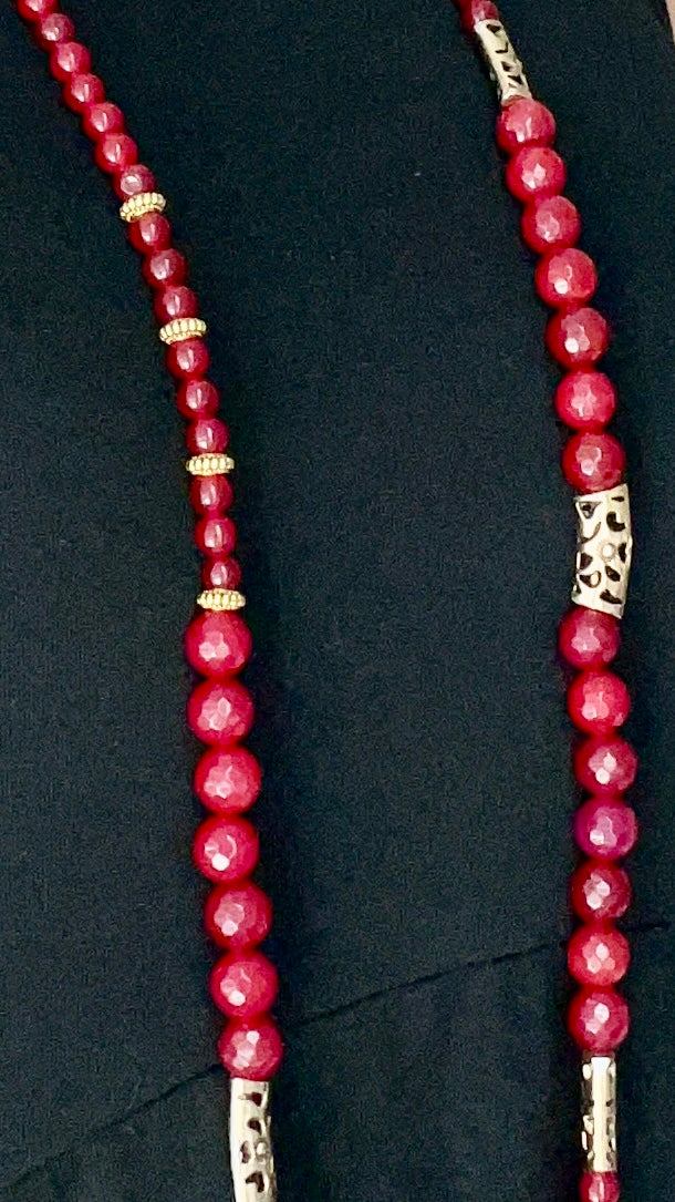 Fiery Agate Necklace