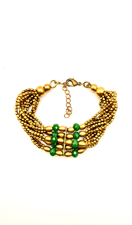 Jade Cascade Bracelet
