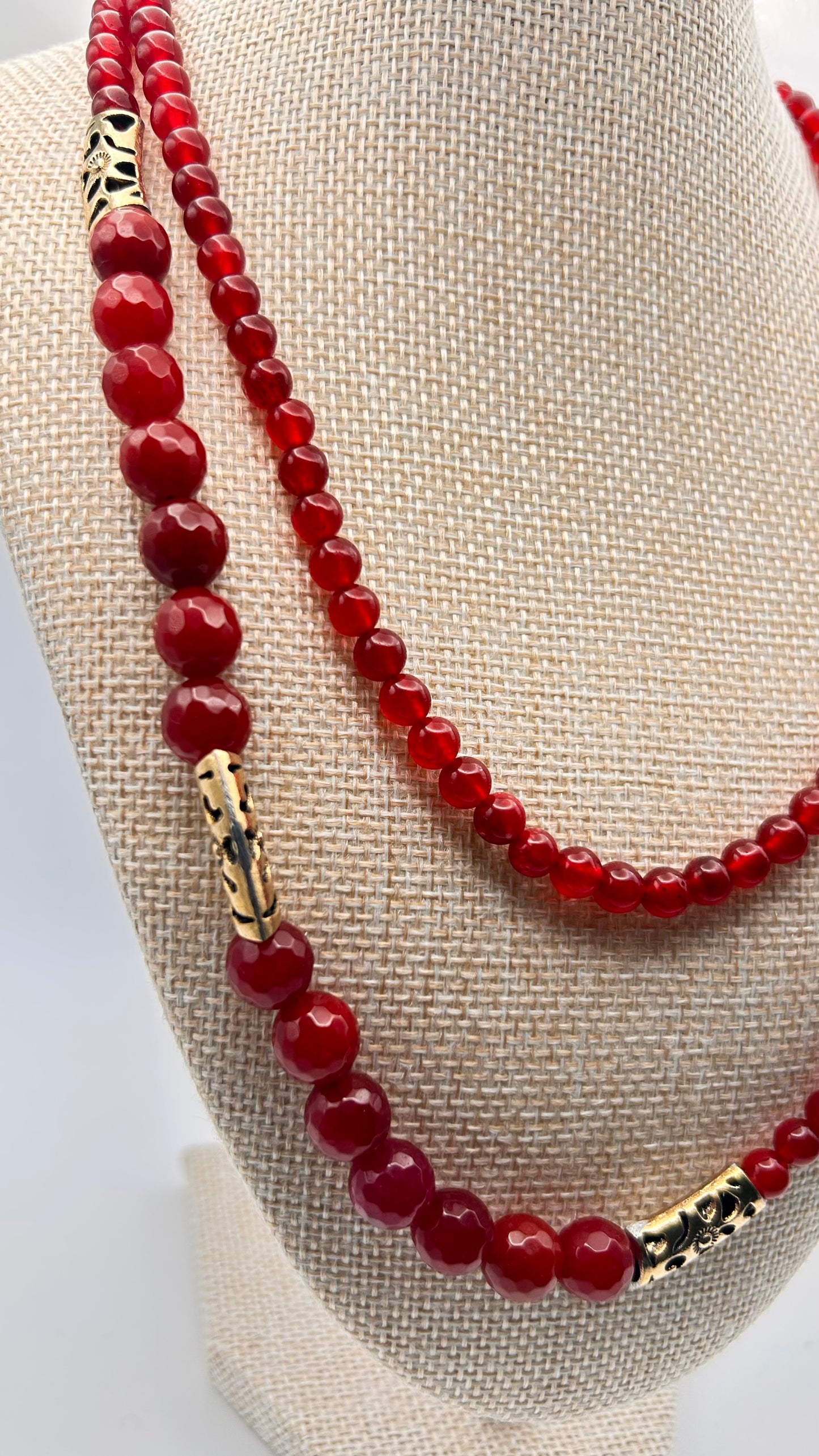 Fiery Agate Necklace
