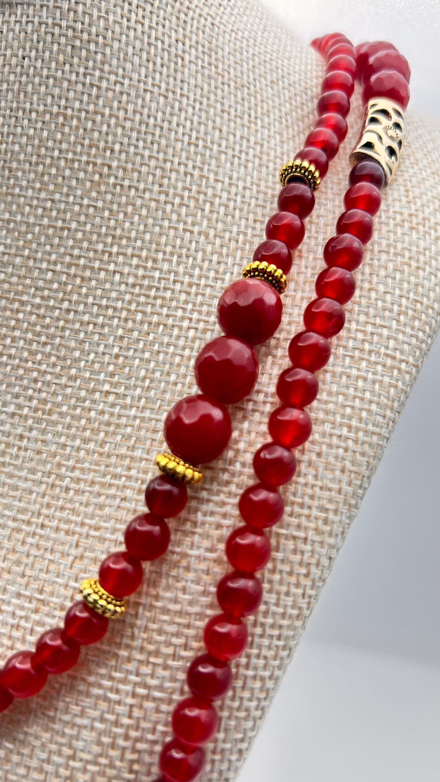 Fiery Agate Necklace