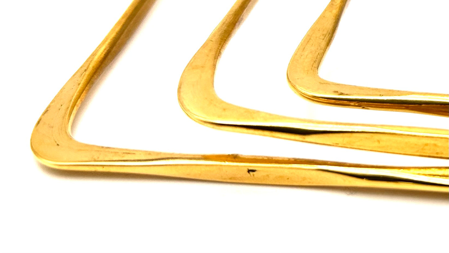 Golden Edge Bangles