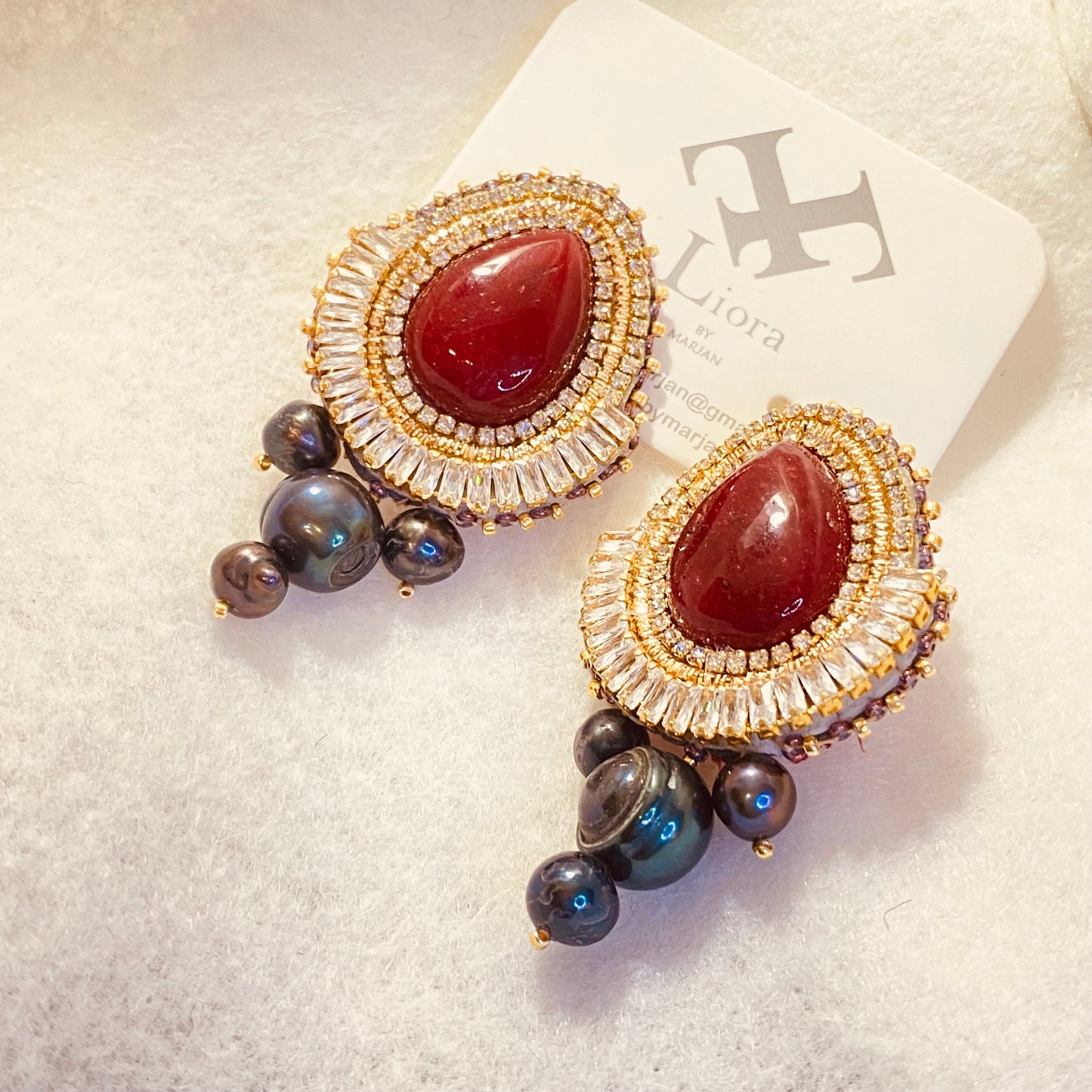 Imperial Flame Earrings