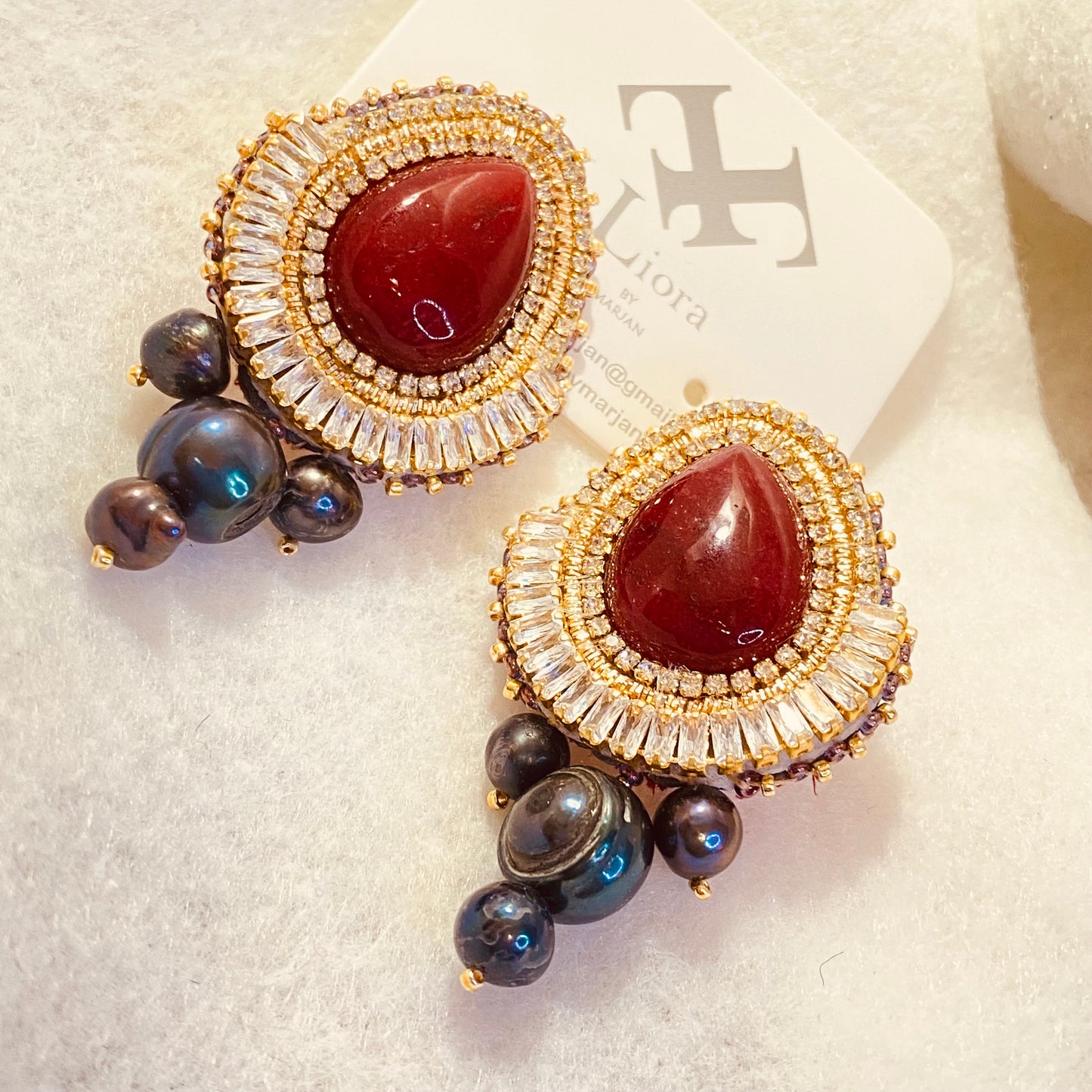 Imperial Flame Earrings