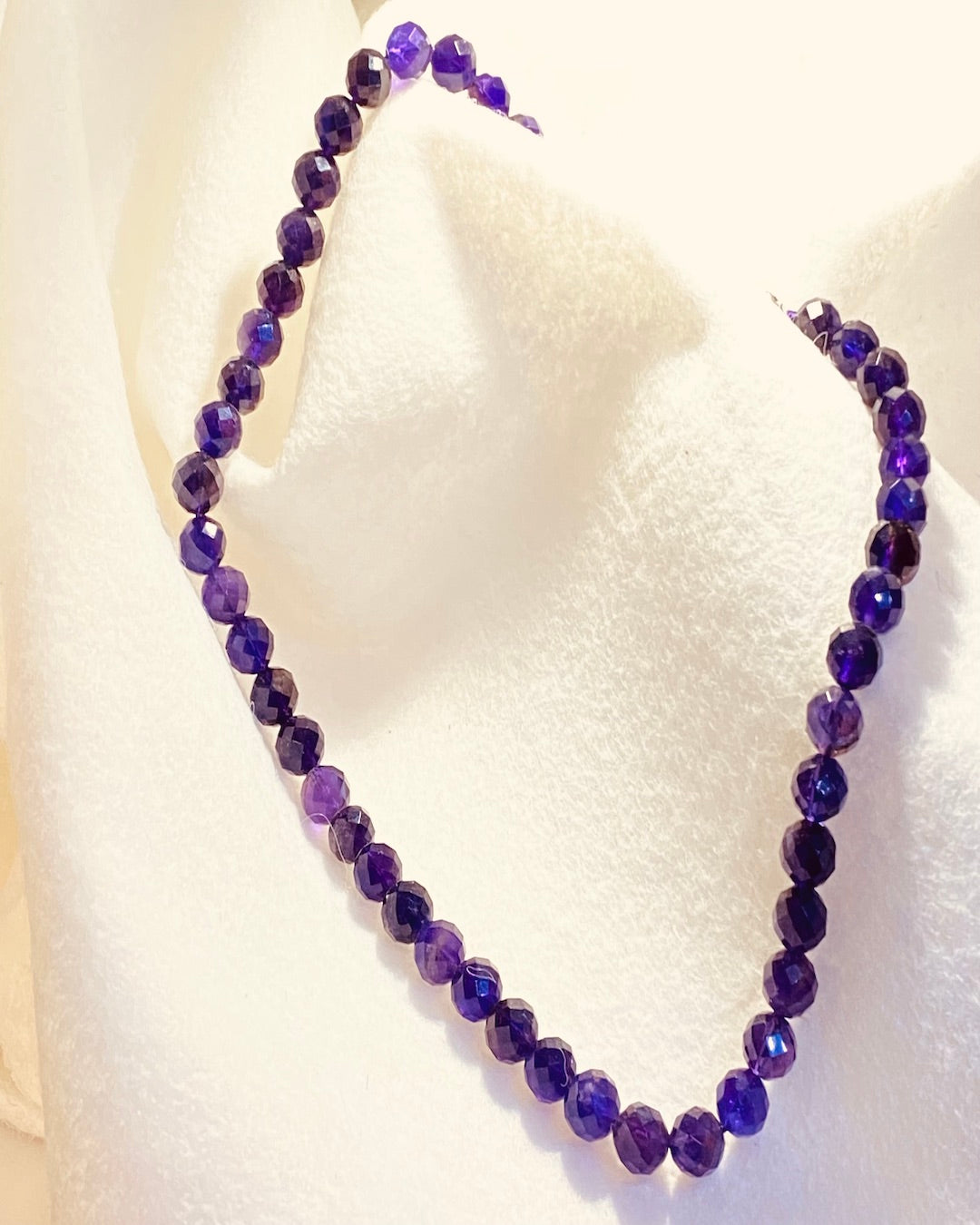 Violet Radiance – Brazilian Amethyst Necklace