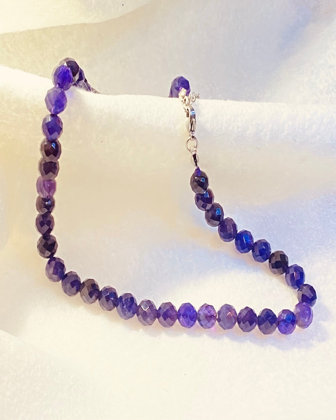 Violet Radiance – Brazilian Amethyst Necklace