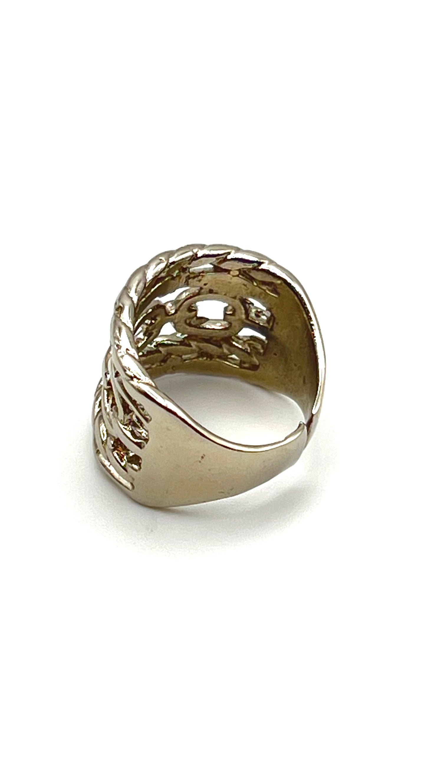 Sarai- The Crowned  Curve Ring