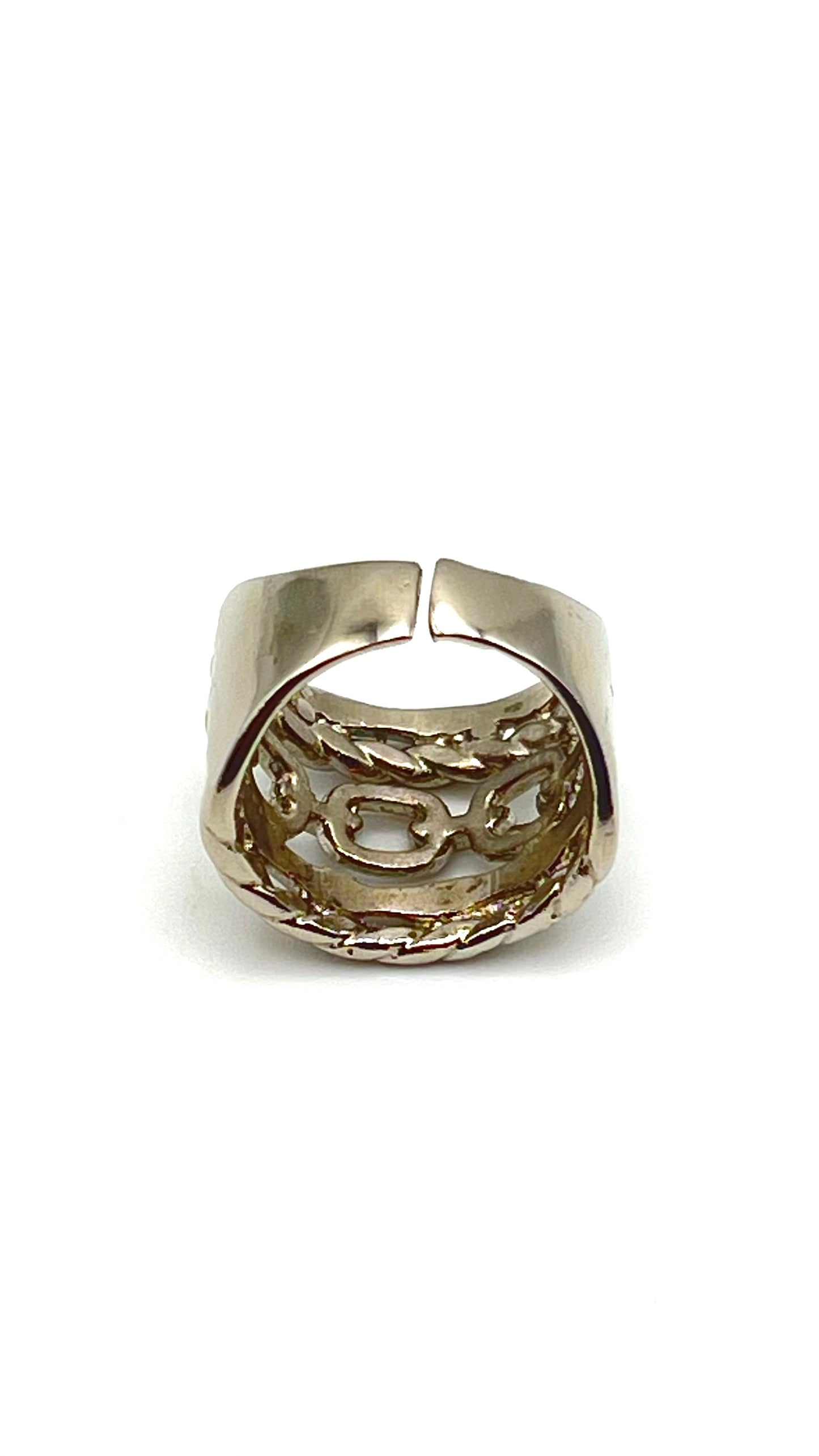 Sarai- The Crowned  Curve Ring