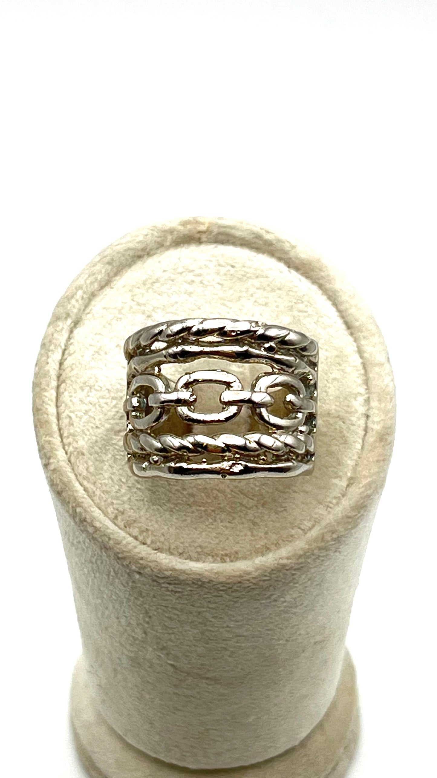 Sarai- The Crowned  Curve Ring